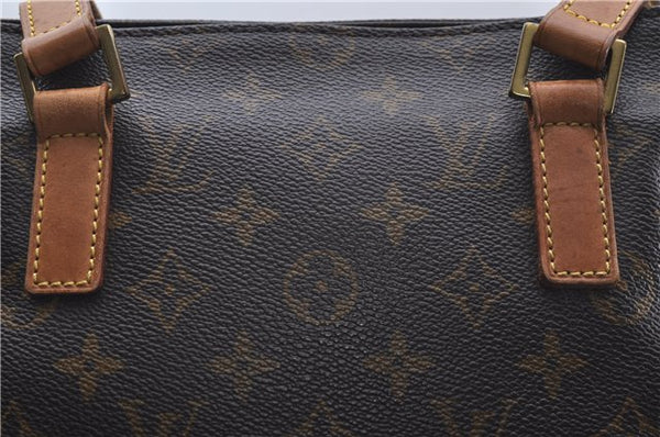 Authentic Louis Vuitton Monogram Cabas Piano Tote Bag M51148 LV 7081D