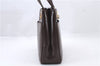 Authentic GUCCI Vintage Shoulder Tote Bag Leather Brown 7082C