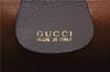 Authentic GUCCI Vintage Shoulder Tote Bag Leather Brown 7082C