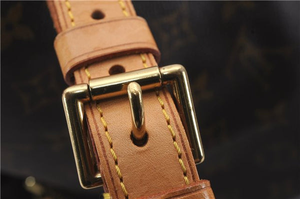 Authentic Louis Vuitton Monogram Montsouris GM Backpack M51135 LV 7082D