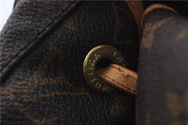 Authentic Louis Vuitton Monogram Montsouris GM Backpack M51135 LV 7082D