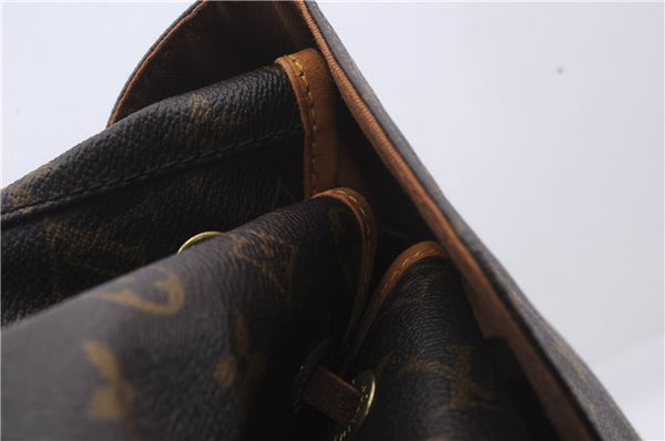 Authentic Louis Vuitton Monogram Montsouris GM Backpack M51135 LV 7082D
