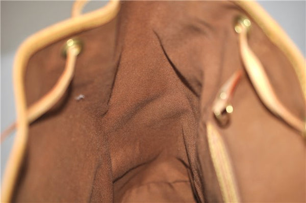 Authentic Louis Vuitton Monogram Montsouris GM Backpack M51135 LV 7082D