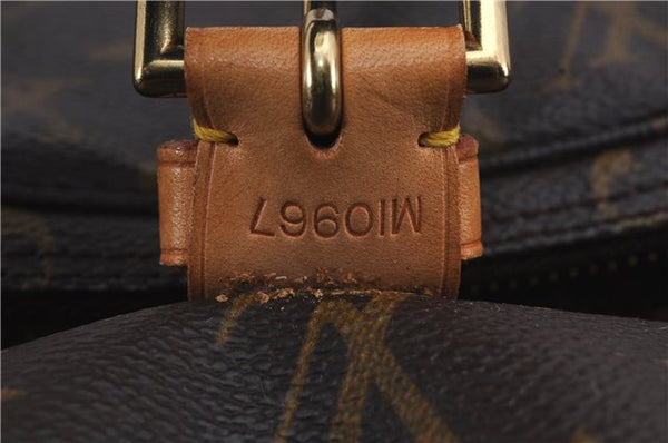 Authentic Louis Vuitton Monogram Montsouris GM Backpack M51135 LV 7082D