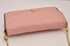 Auth Louis Vuitton Monogram Empreinte Pochette Felice Shoulder Bag Pink 7082I