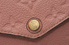 Auth Louis Vuitton Monogram Empreinte Pochette Felice Shoulder Bag Pink 7082I