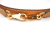 Authentic HERMES Shoulder Strap 35.4" Beige Gold 7083D