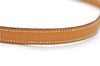 Authentic HERMES Shoulder Strap 35.4" Beige Gold 7083D