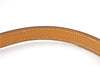 Authentic HERMES Shoulder Strap 35.4" Beige Gold 7083D