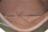 Authentic Burberrys Vintage Check Canvas Clutch Hand Bag Khaki Green Brown 7084C