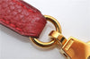 Authentic HERMES Shoulder Strap 35.8" Red Gold 7084D