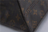 Authentic LOUIS VUITTON Monogram Sac Plat Hand Bag M51140 LV Junk 7086C