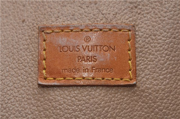 Authentic LOUIS VUITTON Monogram Sac Plat Hand Bag M51140 LV Junk 7086C