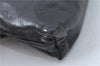 Authentic GUCCI Bamboo Clutch Hand Bag Purse Leather 235321 Black 7086D