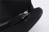 Authentic GUCCI Bamboo Clutch Hand Bag Purse Leather 235321 Black 7086D