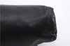 Authentic GUCCI Bamboo Clutch Hand Bag Purse Leather 235321 Black 7086D