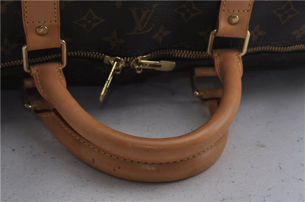 Authentic Louis Vuitton Monogram Keepall 60 Travel Boston Bag M41422 LV 7087D