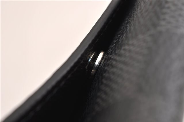 Authentic Louis Vuitton Damier Graphite Multicles 6 Key Case M62662 LV 7089E