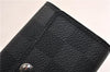 Authentic Louis Vuitton Damier Graphite Multicles 6 Key Case M62662 LV 7089E