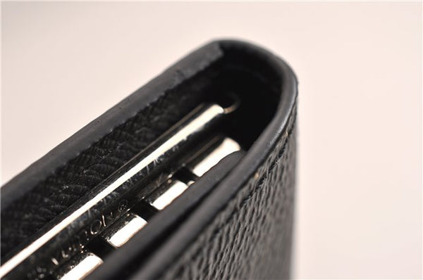 Authentic Louis Vuitton Damier Graphite Multicles 6 Key Case M62662 LV 7089E