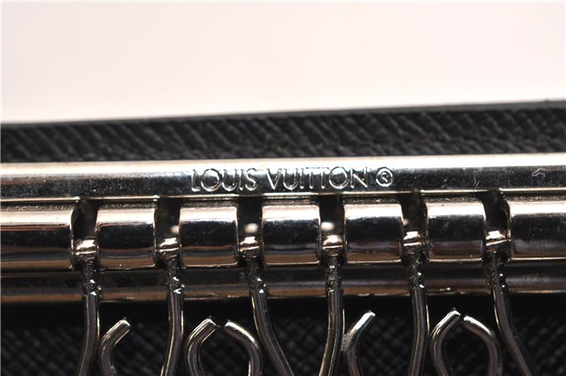 Authentic Louis Vuitton Damier Graphite Multicles 6 Key Case M62662 LV 7089E