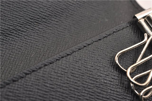 Authentic Louis Vuitton Damier Graphite Multicles 6 Key Case M62662 LV 7089E