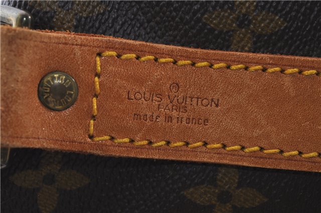 Auth Louis Vuitton Monogram Keepall Bandouliere 60 Boston Bag M41412 LV 7090D