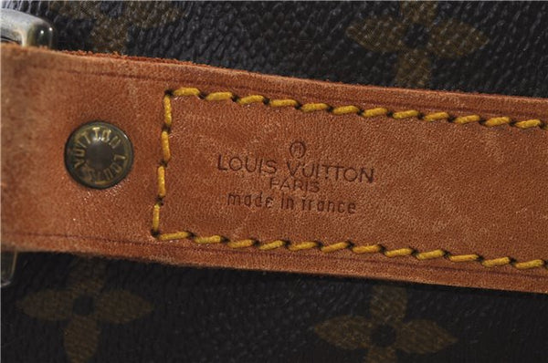 Auth Louis Vuitton Monogram Keepall Bandouliere 60 Boston Bag M41412 LV 7090D