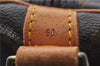 Auth Louis Vuitton Monogram Keepall Bandouliere 60 Boston Bag M41412 LV 7090D
