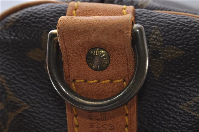 Auth Louis Vuitton Monogram Keepall Bandouliere 60 Boston Bag M41412 LV 7090D