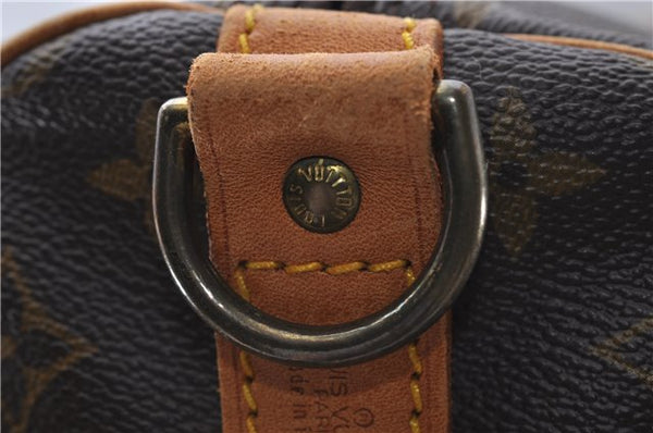 Auth Louis Vuitton Monogram Keepall Bandouliere 60 Boston Bag M41412 LV 7090D