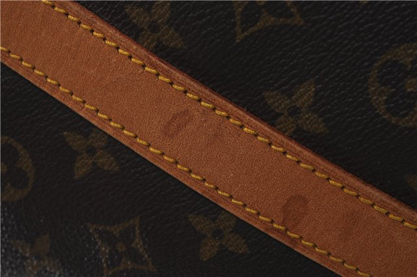 Auth Louis Vuitton Monogram Keepall Bandouliere 60 Boston Bag M41412 LV 7090D