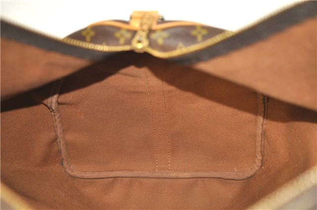 Auth Louis Vuitton Monogram Keepall Bandouliere 60 Boston Bag M41412 LV 7090D