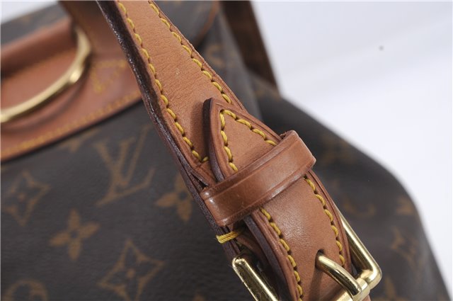 Authentic Louis Vuitton Monogram Montsouris MM Backpack M51136 LV 7091D