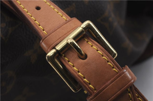 Authentic Louis Vuitton Monogram Montsouris MM Backpack M51136 LV 7091D