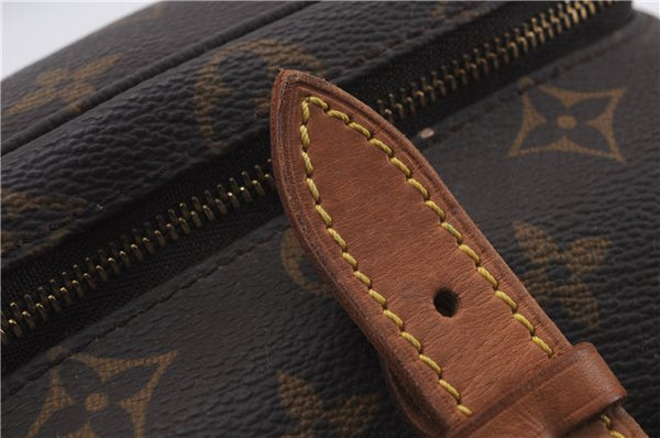 Authentic Louis Vuitton Monogram Montsouris MM Backpack M51136 LV 7091D