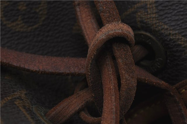 Authentic Louis Vuitton Monogram Montsouris MM Backpack M51136 LV 7091D