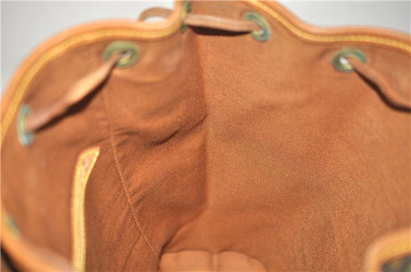 Authentic Louis Vuitton Monogram Montsouris MM Backpack M51136 LV 7091D