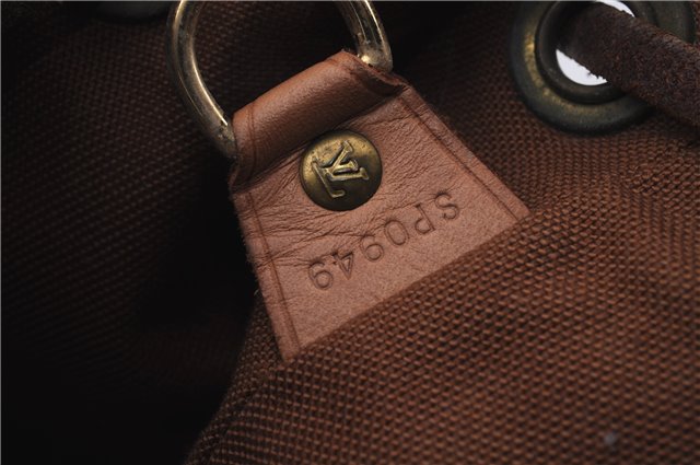 Authentic Louis Vuitton Monogram Montsouris MM Backpack M51136 LV 7091D