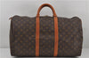 Authentic Louis Vuitton Monogram Keepall 50 Travel Boston Bag M41426 LV 7092D