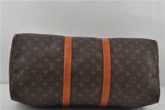 Authentic Louis Vuitton Monogram Keepall 50 Travel Boston Bag M41426 LV 7092D