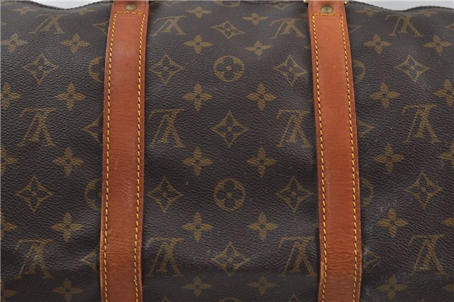 Authentic Louis Vuitton Monogram Keepall 50 Travel Boston Bag M41426 LV 7092D