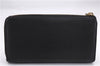 Auth Louis Vuitton Taurillon Portefeuille Comet Wallet Black M63102 Box 7092E