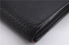 Auth Louis Vuitton Taurillon Portefeuille Comet Wallet Black M63102 Box 7092E