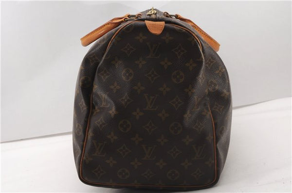 Authentic Louis Vuitton Monogram Keepall 50 Travel Boston Bag M41426 LV 7092F