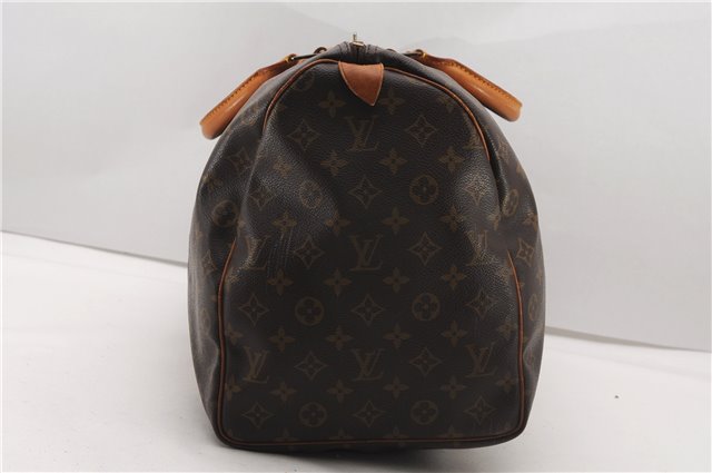 Authentic Louis Vuitton Monogram Keepall 50 Travel Boston Bag M41426 LV 7092F