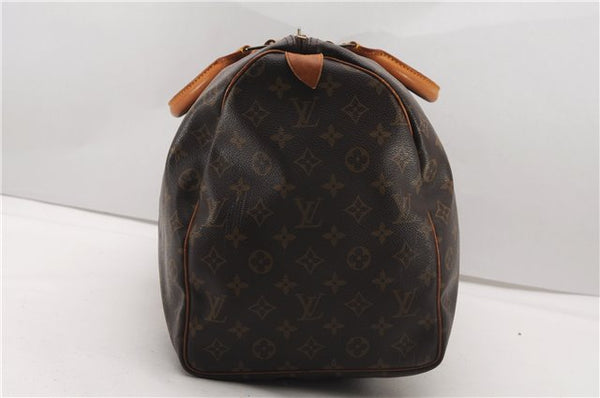 Authentic Louis Vuitton Monogram Keepall 50 Travel Boston Bag M41426 LV 7092F