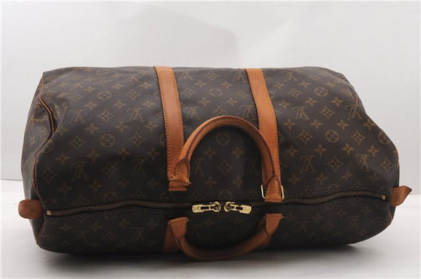 Authentic Louis Vuitton Monogram Keepall 50 Travel Boston Bag M41426 LV 7092F