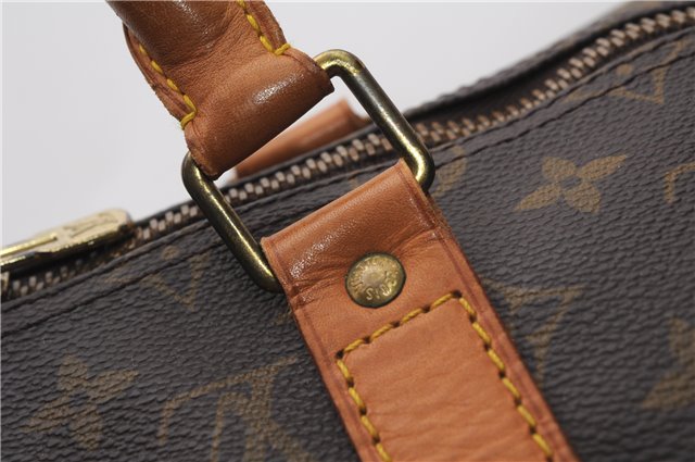 Authentic Louis Vuitton Monogram Keepall 50 Travel Boston Bag M41426 LV 7092F