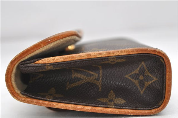 Auth Louis Vuitton Monogram Pochette Florentine Pouch Waist Bag M51855 LV 7093D